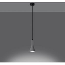 Sollux Lighting Rea lampa wisząca 1x12W beton SL.1223