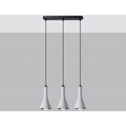 Sollux Lighting Rea lampa wisząca 3x12W beton SL.1225