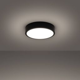Sollux Lighting Onyx plafon 1x23 W czarny SL.1242