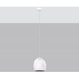 Sollux Lighting Mint lampa wisząca 1x15W biały SL.1251