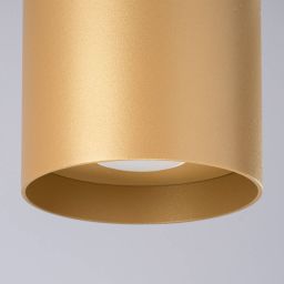 Sollux Lighting Mika lampa podsufitowa 1x10W złoty SL.1283