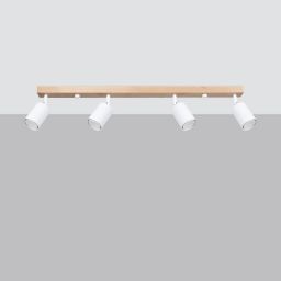 Sollux Lighting Verdo lampa podsufitowa 4x10W biały SL.1289