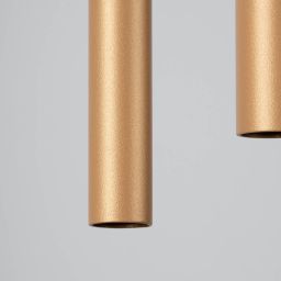 Sollux Lighting Pastelo lampa wisząca 2x8W złoty SL.1305