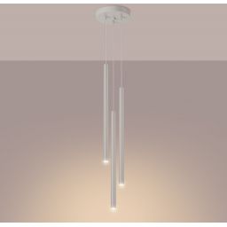 Sollux Lighting Pastelo lampa wisząca 3x8 W beżowa SL.1515