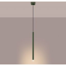Sollux Lighting Pastelo lampa wisząca 1x8 W zielona SL.1518