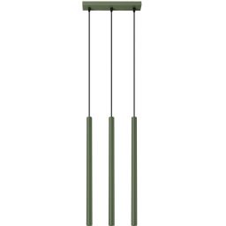 Sollux Lighting Pastelo lampa wisząca 3x8 W zielona SL.1521