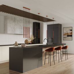 Sollux Lighting Pastelo lampa wisząca 3x8 W czerwona SL.1526