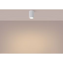 Sollux Lighting Karbon lampa podsufitowa 1x10 W biała SL.1530