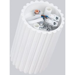 Sollux Lighting Karbon lampa podsufitowa 1x10 W biała SL.1530