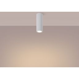 Sollux Lighting Karbon lampa podsufitowa 1x10 W biała SL.1531