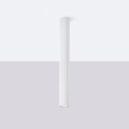 Sollux Lighting Karbon lampa podsufitowa 1x10 W biała SL.1534