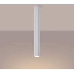 Sollux Lighting Karbon lampa podsufitowa 1x10 W biała SL.1534