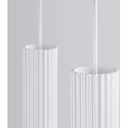 Sollux Lighting Karbon lampa wisząca 2x10 W biała SL.1536