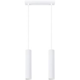 Sollux Lighting Karbon lampa wisząca 2x10 W biała SL.1536