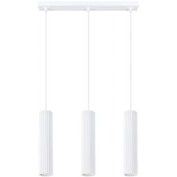 Sollux Lighting Karbon lampa wisząca 3x10 W biała SL.1537