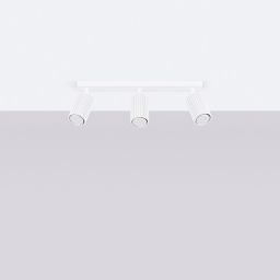 Sollux Lighting Karbon lampa podsufitowa 3x10 W biała SL.1543