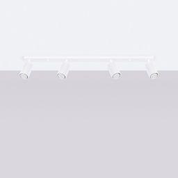 Sollux Lighting Karbon lampa podsufitowa 4x10 W biała SL.1546