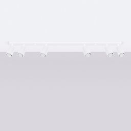 Sollux Lighting Karbon lampa podsufitowa 6x10 W biała SL.1547