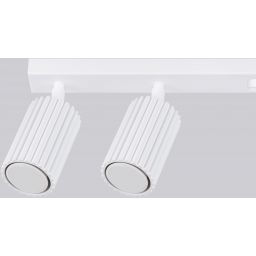 Sollux Lighting Karbon lampa podsufitowa 6x10 W biała SL.1547