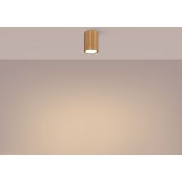 Sollux Lighting Karbon lampa podsufitowa 1x10 W złota SL.1549