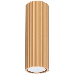 Sollux Lighting Karbon lampa podsufitowa 1x10 W złota SL.1550