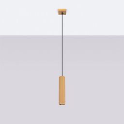 Sollux Lighting Karbon lampa wisząca 1x10 W złota SL.1554