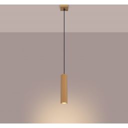 Sollux Lighting Karbon lampa wisząca 1x10 W złota SL.1554