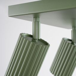 Sollux Lighting Karbon lampa podsufitowa 4x10 W zielona SL.1621