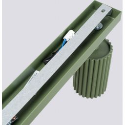 Sollux Lighting Karbon lampa podsufitowa 4x10 W zielona SL.1622