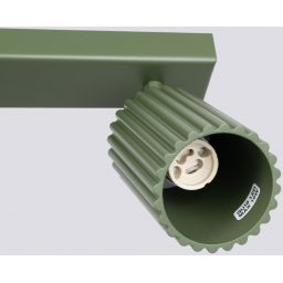 Sollux Lighting Karbon lampa podsufitowa 4x10 W zielona SL.1622