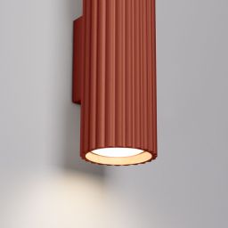 Sollux Lighting Karbon kinkiet 2x10 W czerwony SL.1634