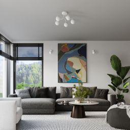 Sollux Lighting Astral lampa podsufitowa 3x8 W biała SL.1659