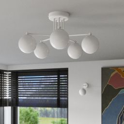 Sollux Lighting Astral lampa podsufitowa 5x8 W biała SL.1660