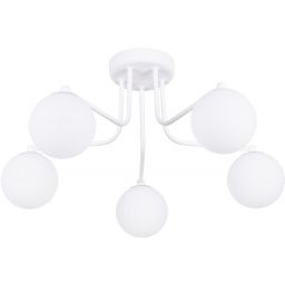 Sollux Lighting Astral lampa podsufitowa 5x8 W biała SL.1660