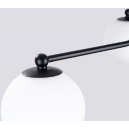Sollux Lighting Astral lampa podsufitowa 5x8 W biała-czarna SL.1663