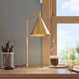 Sollux Lighting Nox lampa biurkowa 1x10 W złota SL.2568