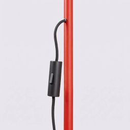 Sollux Lighting Nox lampa stojąca 1x10 W czerwona SL.2593