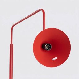 Sollux Lighting Nox lampa stojąca 1x10 W czerwona SL.2593