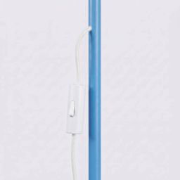 Sollux Lighting Nox lampa stojąca 1x10 W błękitna SL.2595