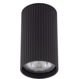 TK Lighting Tune lampa podsufitowa 1x10 W czarna 10022