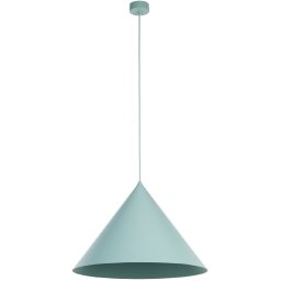 TK Lighting Cono lampa wisząca 1x15 W miętowa 10087