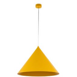 TK Lighting Cono lampa wisząca 1x15 W żółta 10090