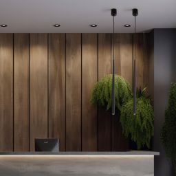 TK Lighting Piano lampa wisząca 1x8 W czarna 10112