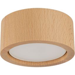 TK Lighting Eve lampa podsufitowa 1x11 W drewno 10123