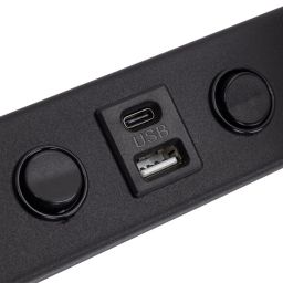 TK Lighting Vox kinkiet 2x10 W czarny 10152