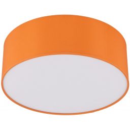 TK Lighting Nicola plafon 4x15 W biały/pomarańczowy 10153