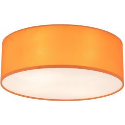 TK Lighting Nicola plafon 4x15 W biały/pomarańczowy 10153