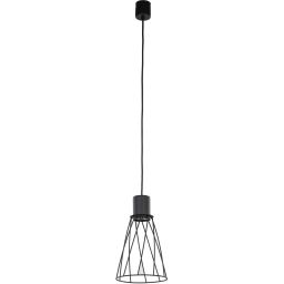 TK Lighting Modesto lampa wisząca 1x10 W czarna 10159
