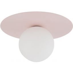 TK Lighting Pixi kinkiet 1x8 W biały/różowy 10228