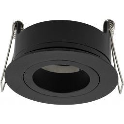 TK Lighting Aura lampa do zabudowy 1x10 W czarna 10571
